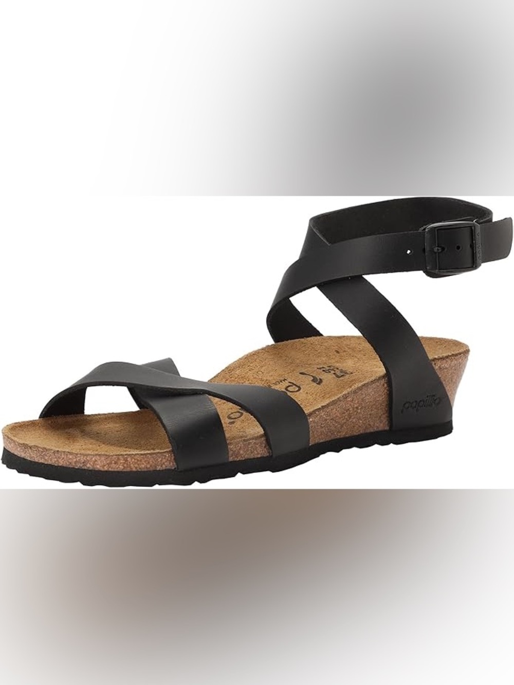 Birkenstock womens Papillio Lola black leather size 39